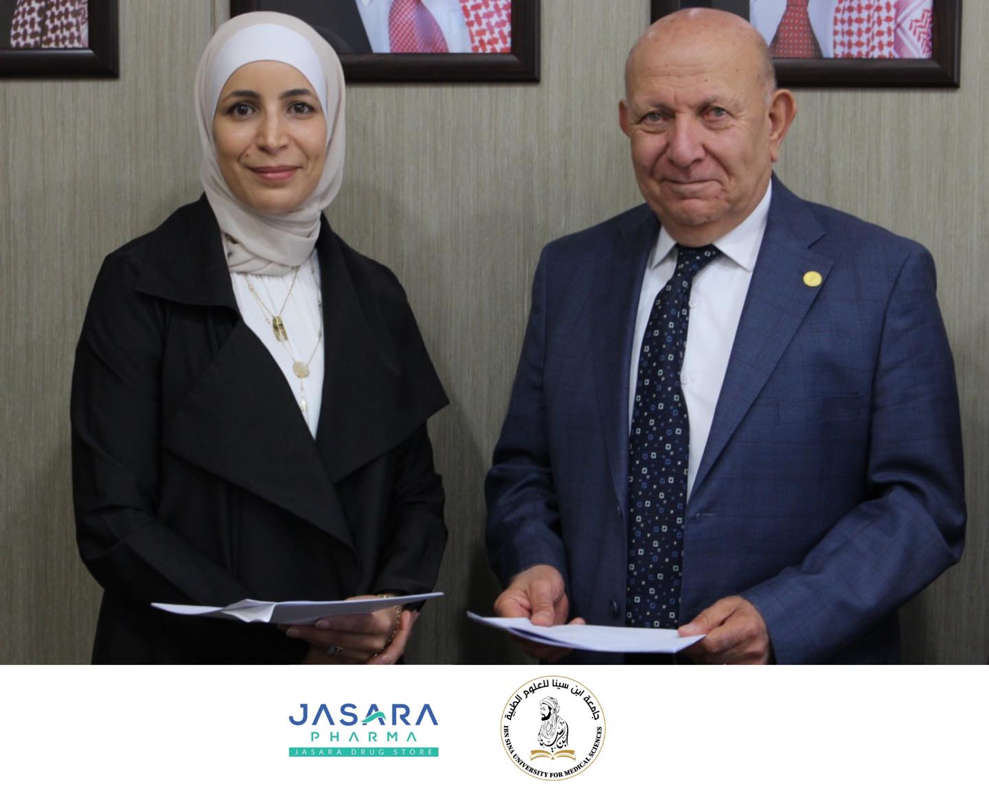 جامعة ابن سينا للعلوم الطبية تجدّد اتفاقية التعاون مع مؤسسة جسارة للأدوية